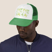 bladpatroon trucker pet (In situ)
