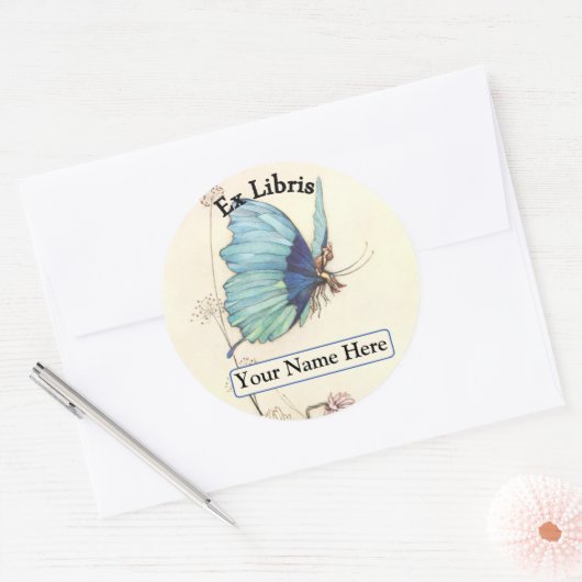 Bladplaat Ronde Sticker (Envelop)