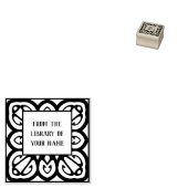 Bladplaat Rubberstempel (Gestempeld)