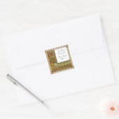 Bladplaat Vierkante Sticker (Envelop)