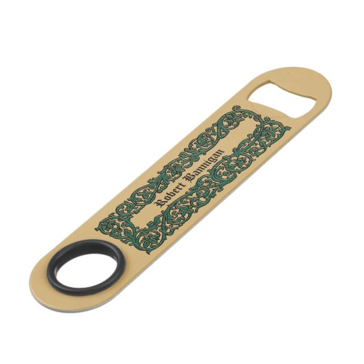  bladrand speed flessenopener (Achterkant Gekanteld)