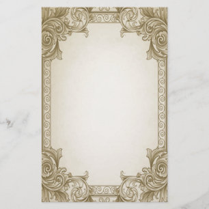 Bladrollen - Bruin Briefpapier