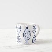 bladrooster espresso kop (Voorkant rechts)