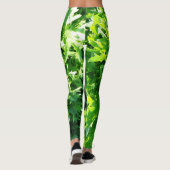 bladsla leggings (Achterkant)