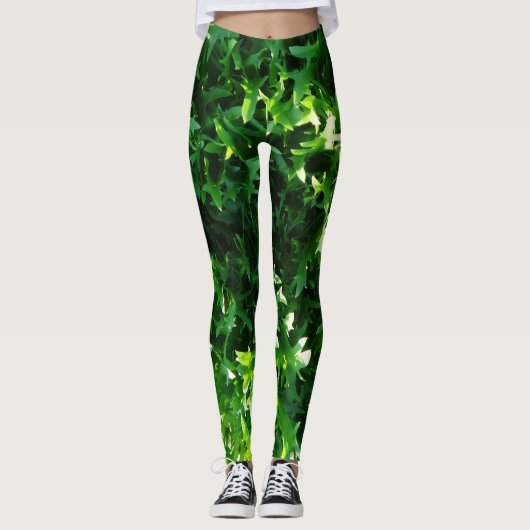 bladsla leggings (Voorkant)