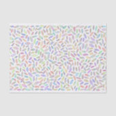  bladverkleurd lederen skeletspatroon tissuepapier (Voorkant)