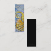 BLADWIJZER - Amber Dragon Mini Visitekaartje (Voorkant / Achterkant)