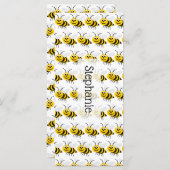 Bladwijzer bijenontwerp (Voorkant / Achterkant)