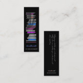 Bladwijzer - Boekdossier Mini Visitekaartje (Voorkant / Achterkant)