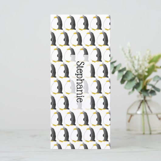 Bladwijzer Penguin Design (Staand voorkant)