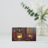 Bladwijzer voor herfst Tranquiliteit Visitekaartje (Staand voorkant)