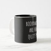 Bladwijzer zijn voor Kuiters Tweekleurige Koffiemok (Voorkant links)