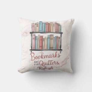 Bladwijzer zijn voor quitters waterverf zachte kle kussen