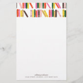 Bladworm — Aangepaste schrijfbenodigdheden Briefpapier (Voorkant)