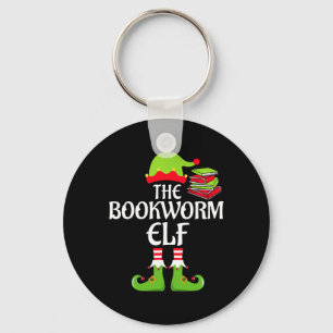 Bladworm Elf Matching Family Group - Kerstfeest Sleutelhanger