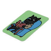 Bladworm Magneet (Linkerzijde)