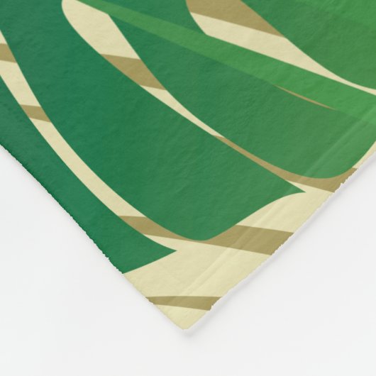 Bladzijde 2 fleece deken (Hoek)