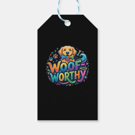 Blaf-Waardig Cadeaulabel (Voorkant)