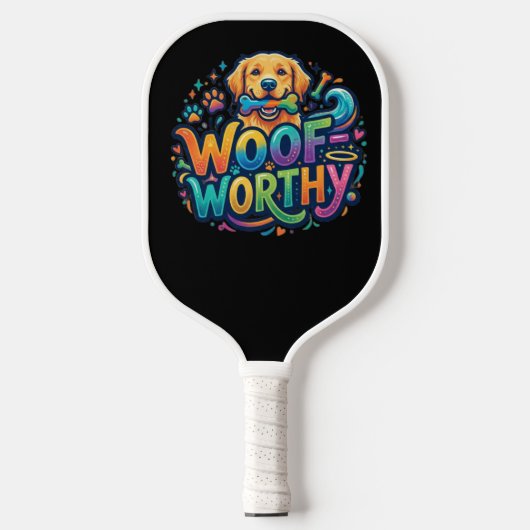 Blaf-Waardig Pickleball Paddle (Voorkant)