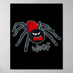 Blaffende Spin Poster