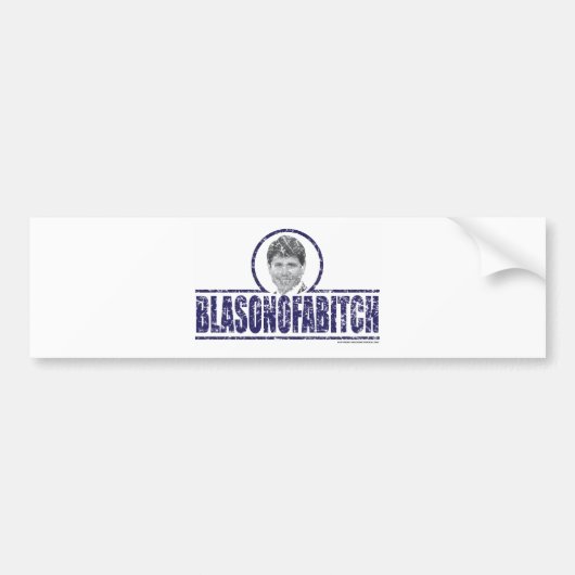 Blagojevich Bumpersticker (Voorkant)
