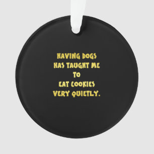 Blague drôle de chiens et de biscuits