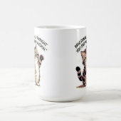 Blague homophone sur les chats Mug (Centre)