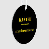 Blague Quantique Drôle : Le Chat de Schrödinger en (devant)