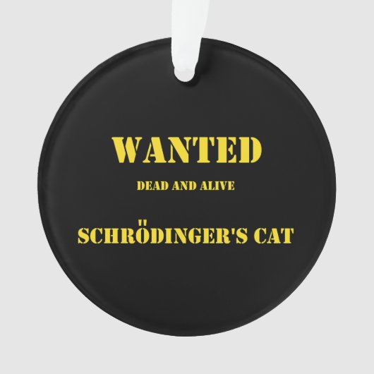Blague Quantique Drôle : Le Chat de Schrödinger en (devant)