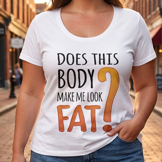 Blague sur l'image corporelle - Pensée positive dr