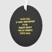 Blague Téléphonique Amusante de Service Client (devant)