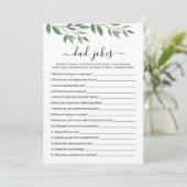 Blagues de Papa avec réponses Carte de jeu pour Ba (Debout devant)