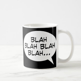 Blah bla bla bla... koffiemok