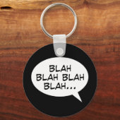 Blah bla bla bla... sleutelhanger (Voorkant)