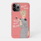 Blah, bla, bla. iPhone hoesje (Achterkant)