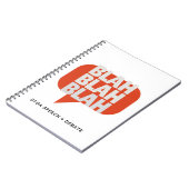 Blah, Blah Blah carnet (Côté gauche)