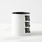 Blah Blah Blah Coffee-Mok Mok (Midden)