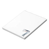 Blah Blah Blah Heron notitieblok (Gedraaid)