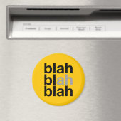 Blah Blah Blah - Magnet Minimaliste (In Situ (Lave-vaisselle))