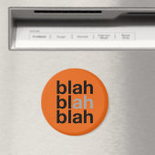 Blah Blah Blah - Magnet Minimaliste (In Situ (Lave-vaisselle))