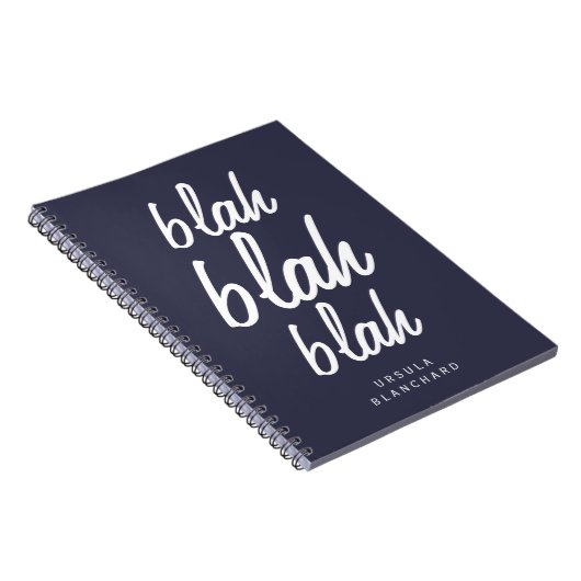 Blah Blah Blah Notitieboek (Rechterzijde)