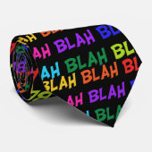 Blah Blah Blah Stropdas (Opgerold)