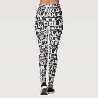 Blah Blah ontwerp patroon BIG BUNDLE Leggings