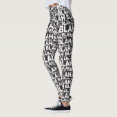 Blah Blah ontwerp patroon BIG BUNDLE Leggings (Links)