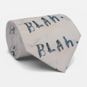 Blah Blah stropdas (Opgerold)