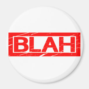 Blah Stamp Magneet