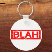 Blah Stamp Sleutelhanger (Achterkant)