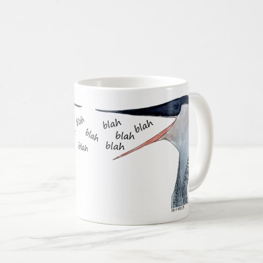 Blah - tasse fade (Devant droit)