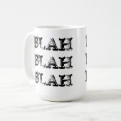 Blah - tasse fade (Devant gauche)