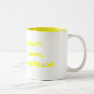 Blaine? Dat is geen naam, dat is een ma... Tweekleurige Koffiemok